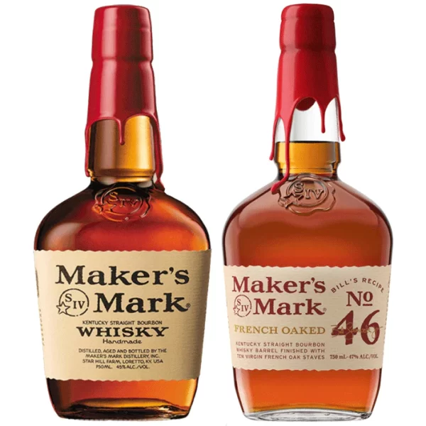 Maker's Mark Bourbon & Maker's Mark 46 Bundle