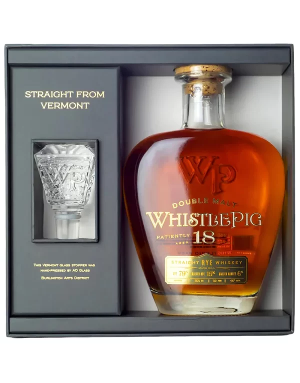 WhistlePig 18 Year Double Malt Aged Rye Whiskey