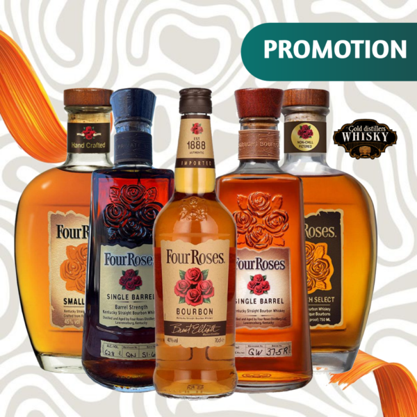Four Roses Single Barrel Pick "Sip Whiskey X Nestor Liquor" Bundle