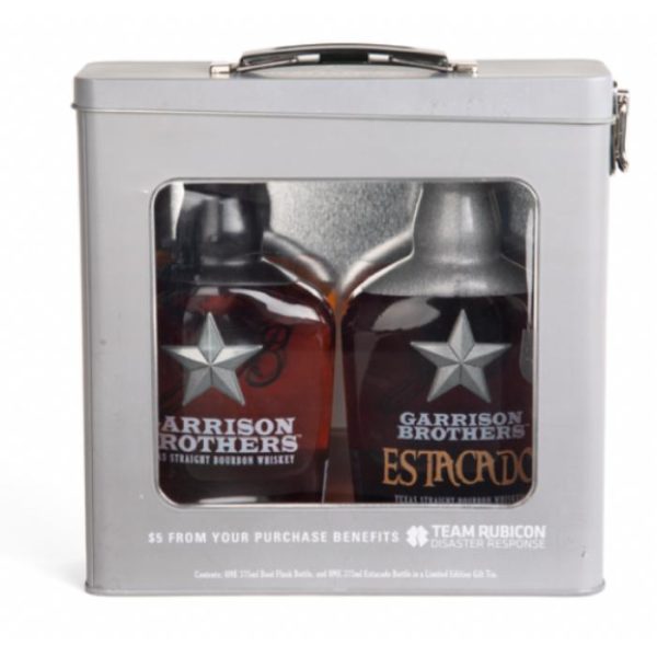 Garrison Brothers Gift Pack Boot Flask & Estacado
